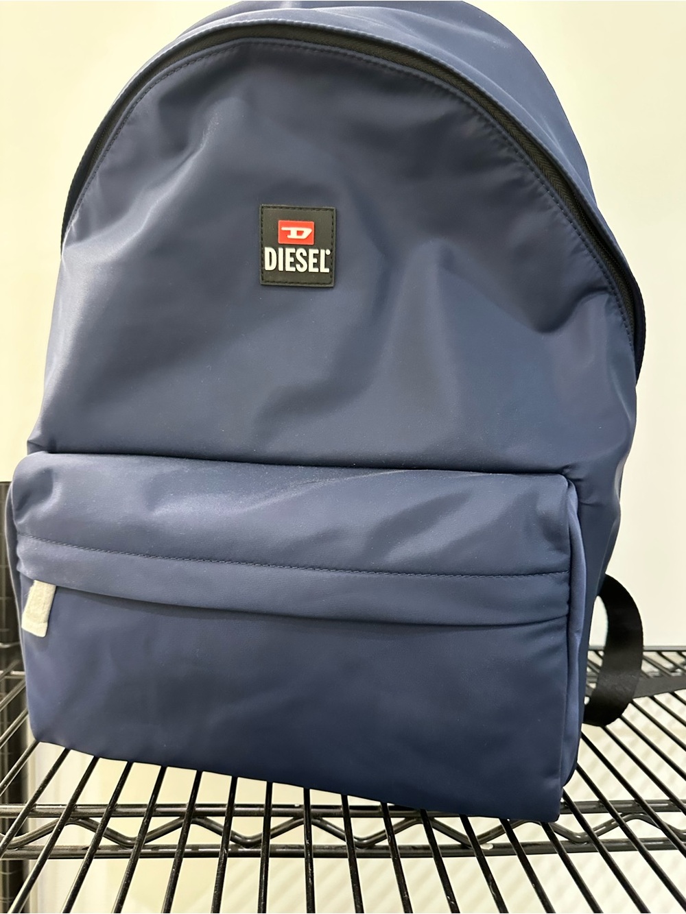 DIESEL Men's Navy Blue Backpack - Durable Everyday Carry